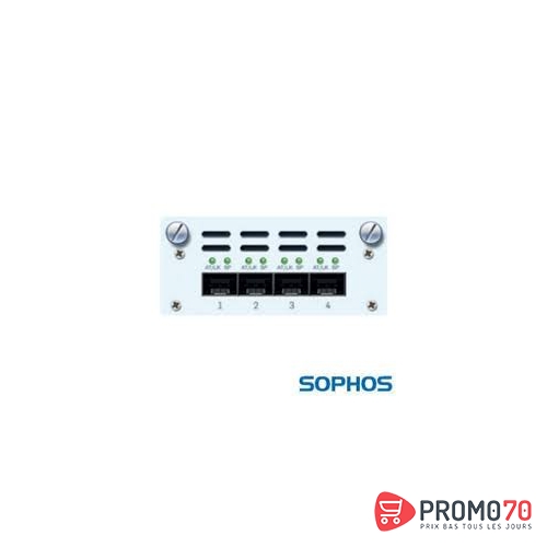 4 port 10gbe sfp+ flexi port module (for sg 2xx/3xx/4xx only)