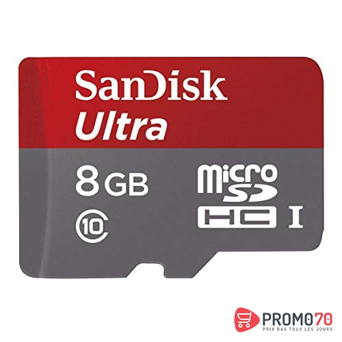 8gb microsdhc card (class10) w/adapter         