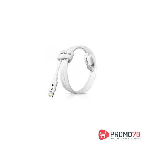 Adata lightning cable plastic (white)