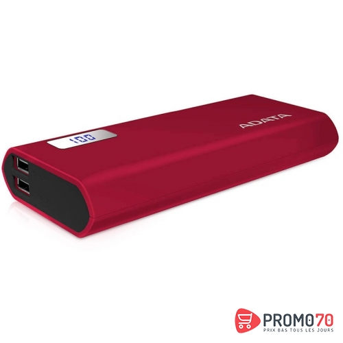 Adata powerbank p12500d (red)