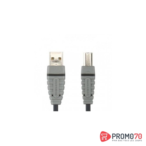 Be blue usb a-b device cable usb-a m - usb-b m 2m
