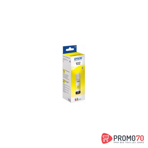 Bouteille d'encre jaune  