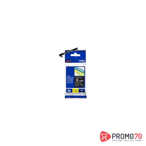 Brother  ruban blanc - noir 9mm