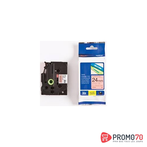 Brother ruban noir - rouge 24mm