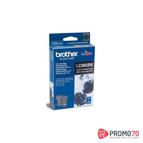 Cartouche d'encre noire (300 pages) pour dcp145c-165c, mfc250c-290c