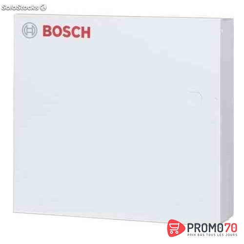 Centrale d'alarme avec  8 zones à raccordement filaire / 2 partitions / connexion usb directe