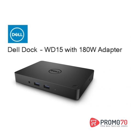 Dell docking station  wd15 with 180w ac adapter