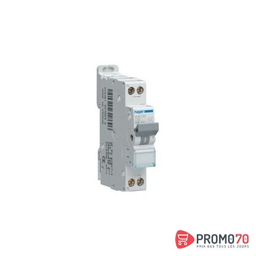 Disjoncteur modulaire 1p c 32a 6ka