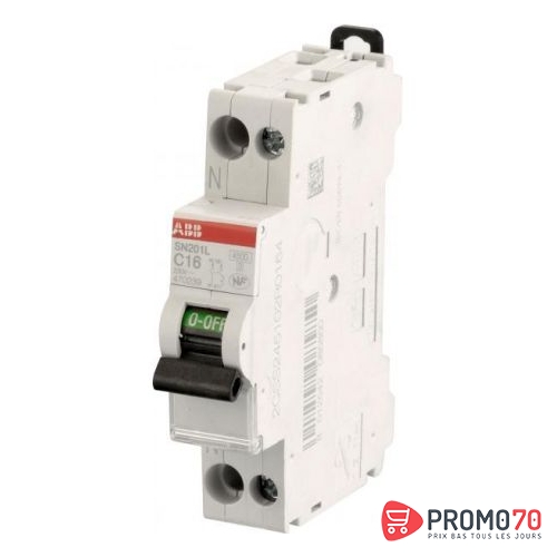 Disjoncteur modulaire 1p+n c 32a 4,5ka