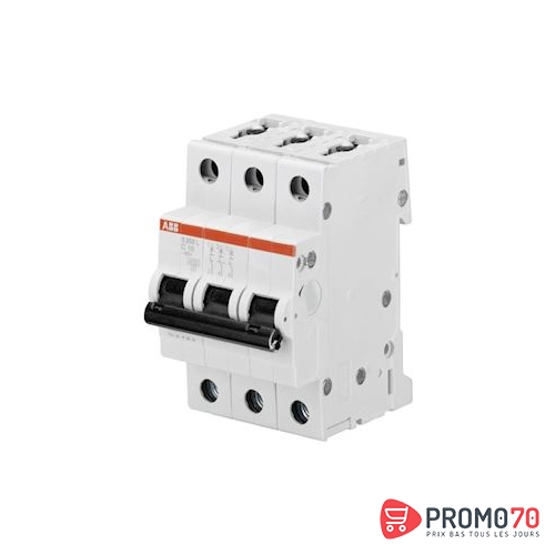 Disjoncteur modulaire 3p c 25a 6ka