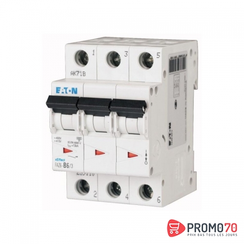 Disjoncteur modulaire 3p c 50a 6ka