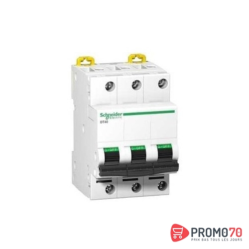 Disjoncteur modulaire 3p c 6a 6ka