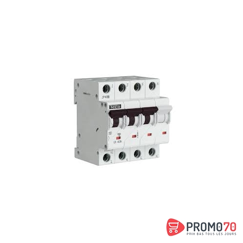 Disjoncteur modulaire 3p courbe c 40a 4,5ka