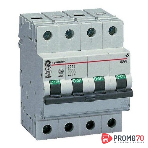 Disjoncteur modulaire 4p c 32a 6ka