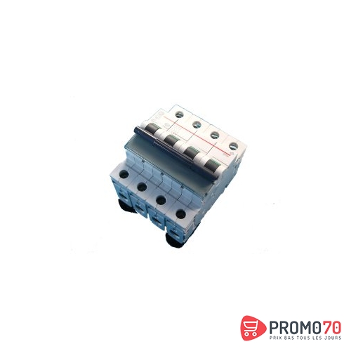 Disjoncteur modulaire 4p c 6a 6ka