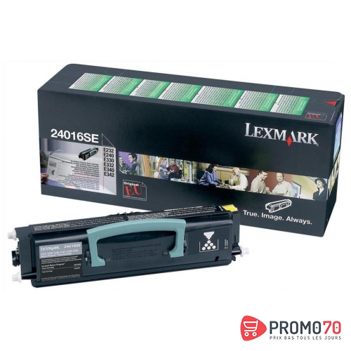 E232, e33x, e34x cartouche de toner return program noir (2,5k)