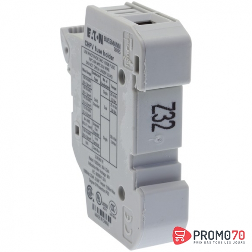 Eaton porte-fusible,32a,dc 1000 v,10x38mm,gpv,1p