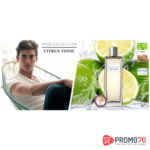 Eau de toilette men's collection citrus tonic