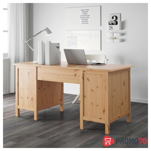 Hemnes bureau, brun clair