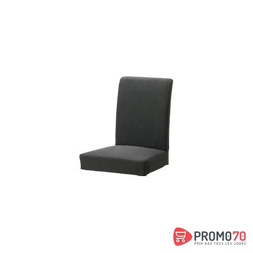 Henriksdal housse pour chaise, gris foncé dansbo