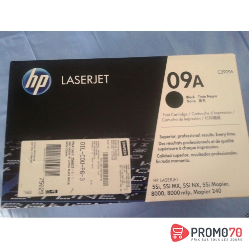 Hp 09a black original laserjet toner cartridge