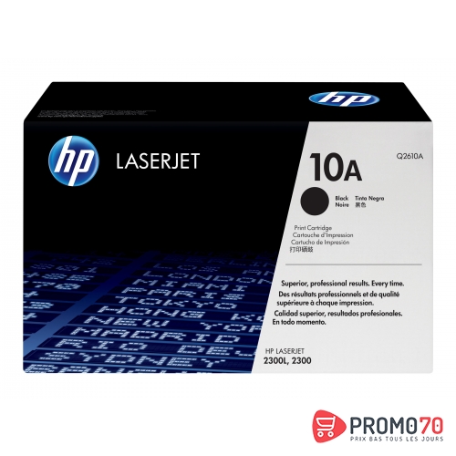 Hp 10a black original laserjet toner cartridge