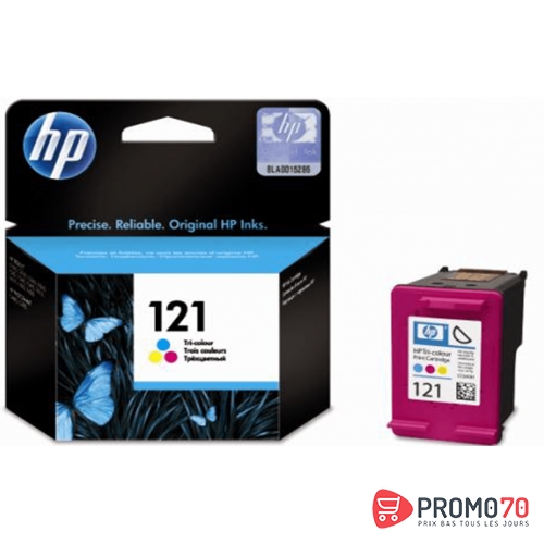 Hp 121 tri-color original ink cartridge