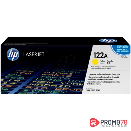 Hp 122a yellow original laserjet toner cartridge