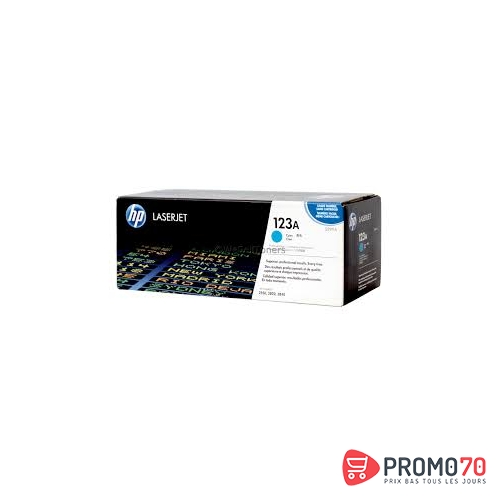 Hp 123a cyan original laserjet toner cartridge