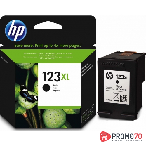 Hp 123xl high yield black original ink cartridge