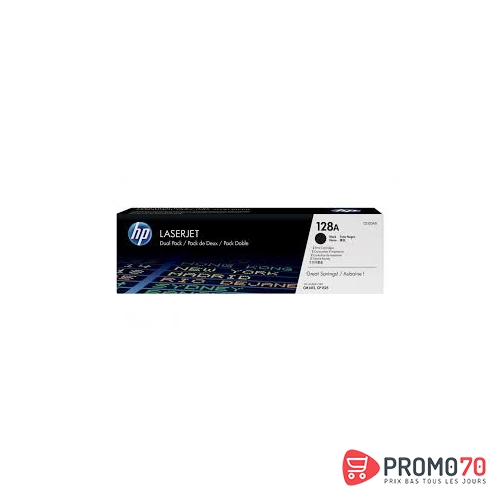 Hp 128a 2-pack black original laserjet toner cartridges
