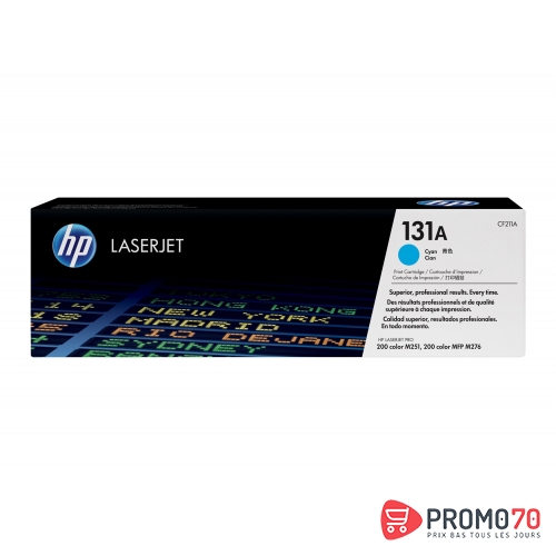 Hp 131a cyan original laserjet toner cartridge