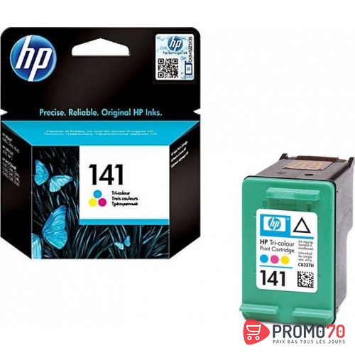 Hp 141 tri-color original ink cartridge