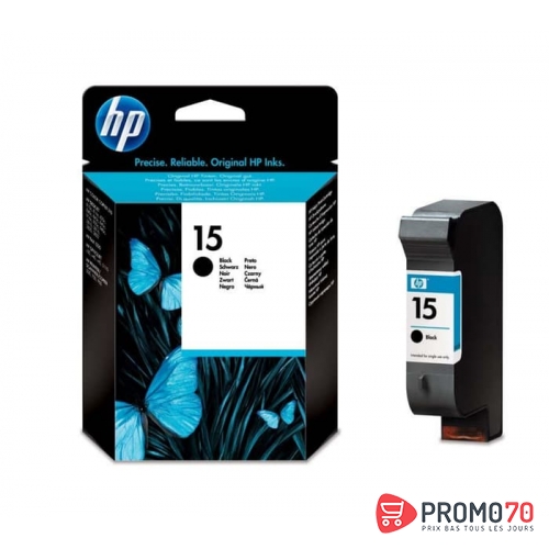 Hp 15 large black original ink cartridge