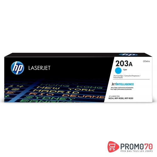 Hp 203a cyan laserjet toner cartridge  1,300 