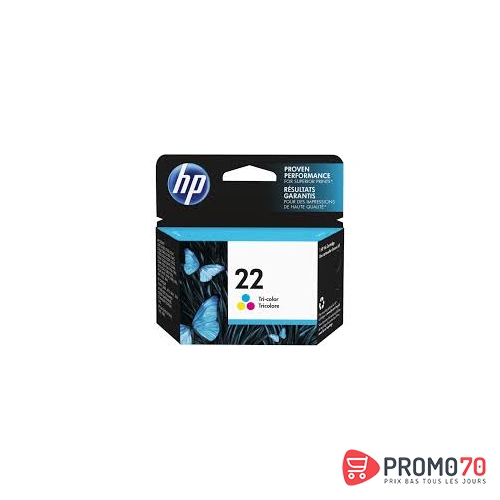 Hp 22 tri-color original ink cartridge