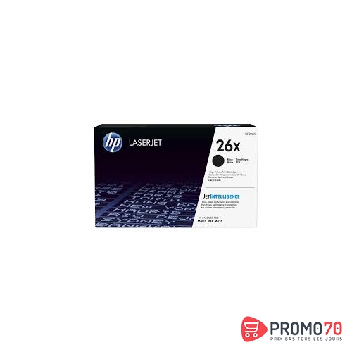 Hp 26x high yield black original laserjet toner cartridge