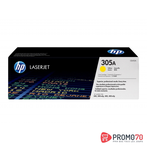 Hp 305a yellow original laserjet toner cartridge