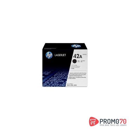 Hp 42a black original laserjet toner cartridge