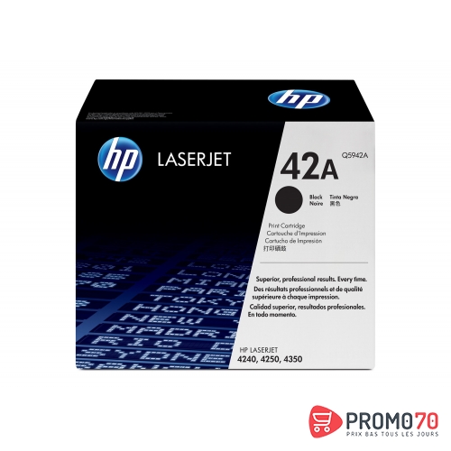 Hp 42a black original laserjet toner cartridge