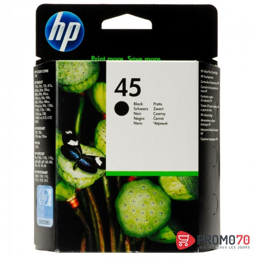 Hp 45 large black original ink cartridge