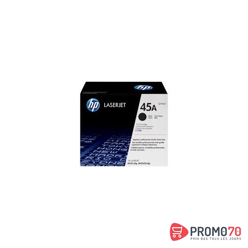 Hp 45a black original laserjet toner cartridge