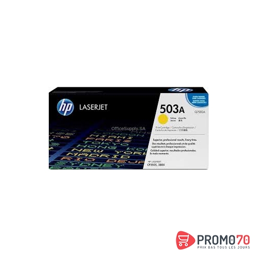 Hp 503a yellow original laserjet toner cartridge