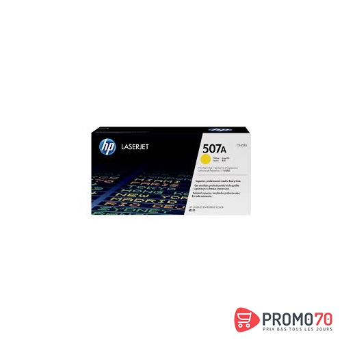 Hp 507a yellow original laserjet toner cartridge