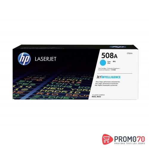 Hp 508a cyan original laserjet toner cartridge