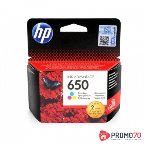 Hp 651 tri-color original ink advantage cartridge