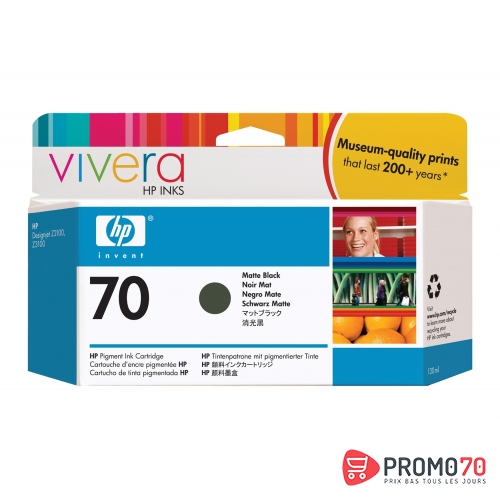 Hp 70 130-ml matte black designjet ink cartridge