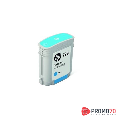 Hp 728 40-ml cyan designjet ink cartridge