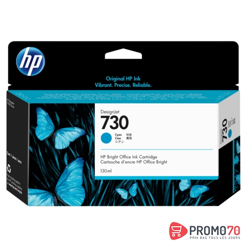  hp 730 130-ml cyan designjet ink cartridge 