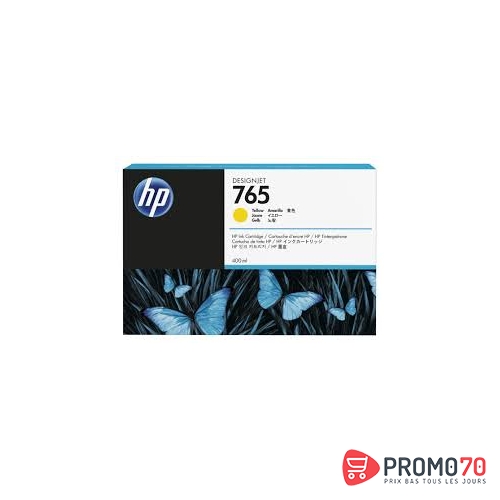 Hp 765 400-ml yellow designjet ink cartridge